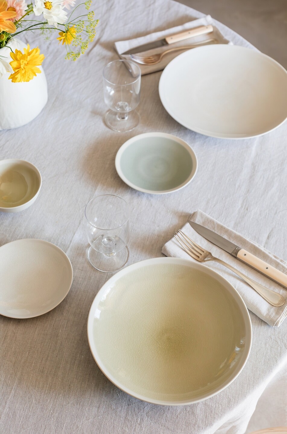 JARS Maguelone Quartz ceramic centrepiece Home WHITE 4