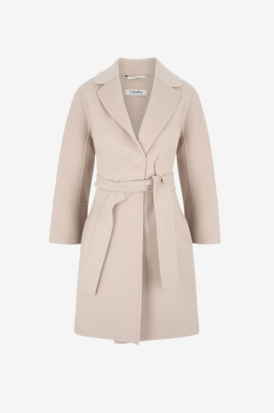 'S MAX MARA Arona double-face virgin wool mid-length coat Women BEIGE 2