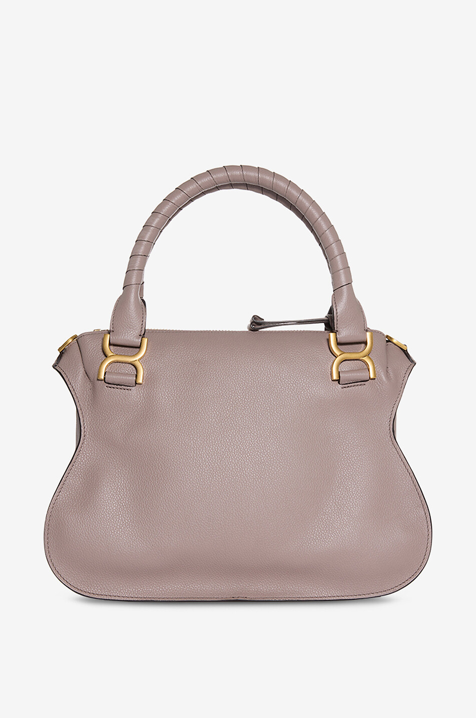 CHLOE Marcie Medium double carry grained leather bag Women LIGHT PURPLE 2