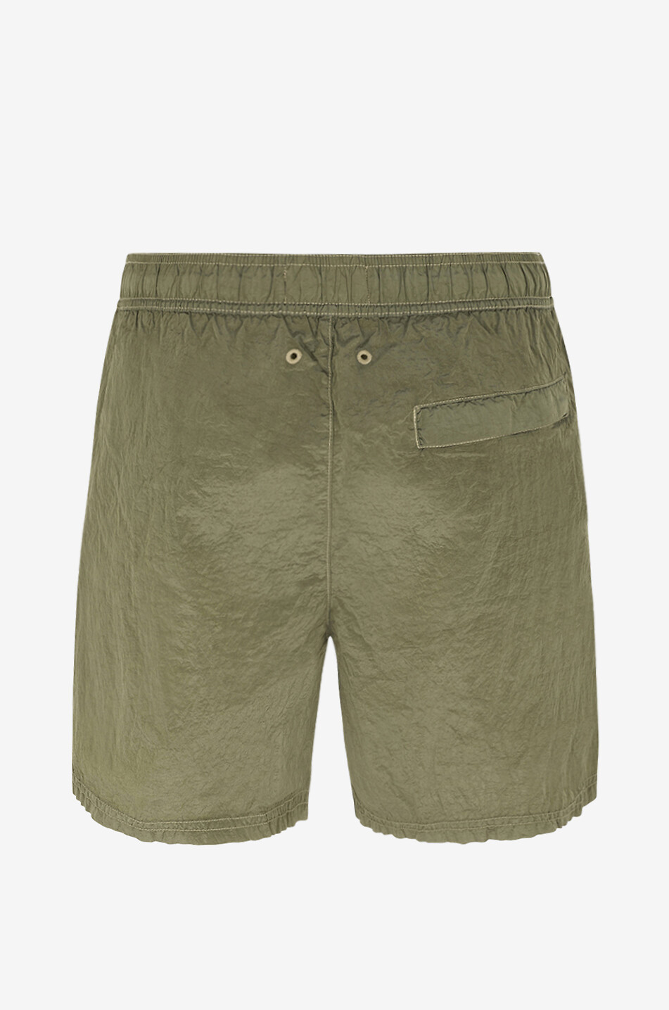 STONE ISLAND Short de bain mi-long B100004 Nylon Metal Econyl Homme KAKI 3