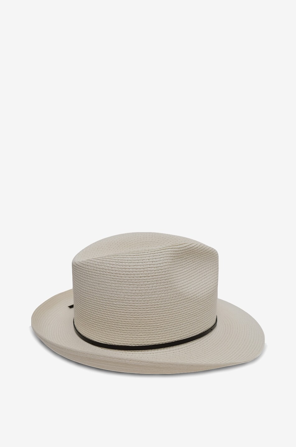 CATARZI 1910 Chapeau borsalino en raphia à ruban Femme Beige clair 2