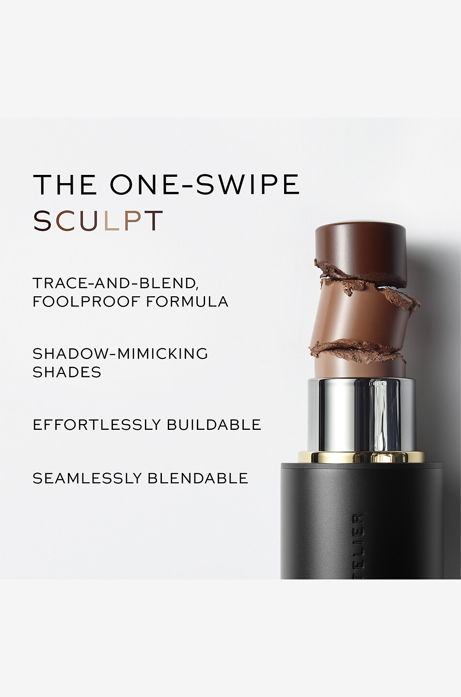 WESTMAN ATELIER Stick contour visage Face Trace Toast Femme Incolore 9