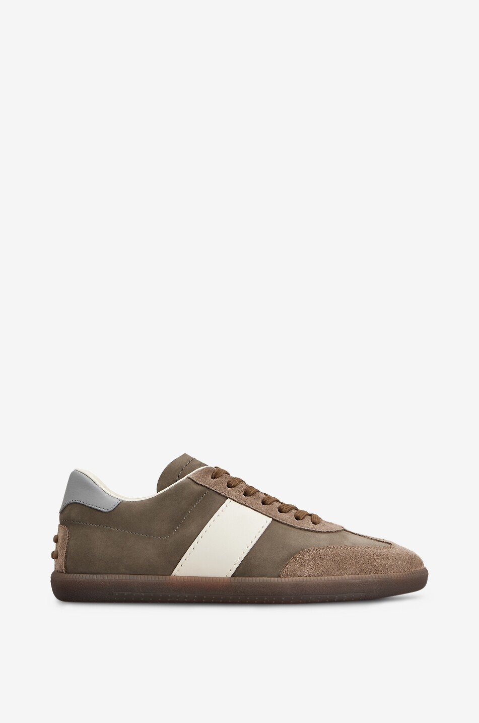 Tod's Tabs low-top suede and nubuck leather sneakers