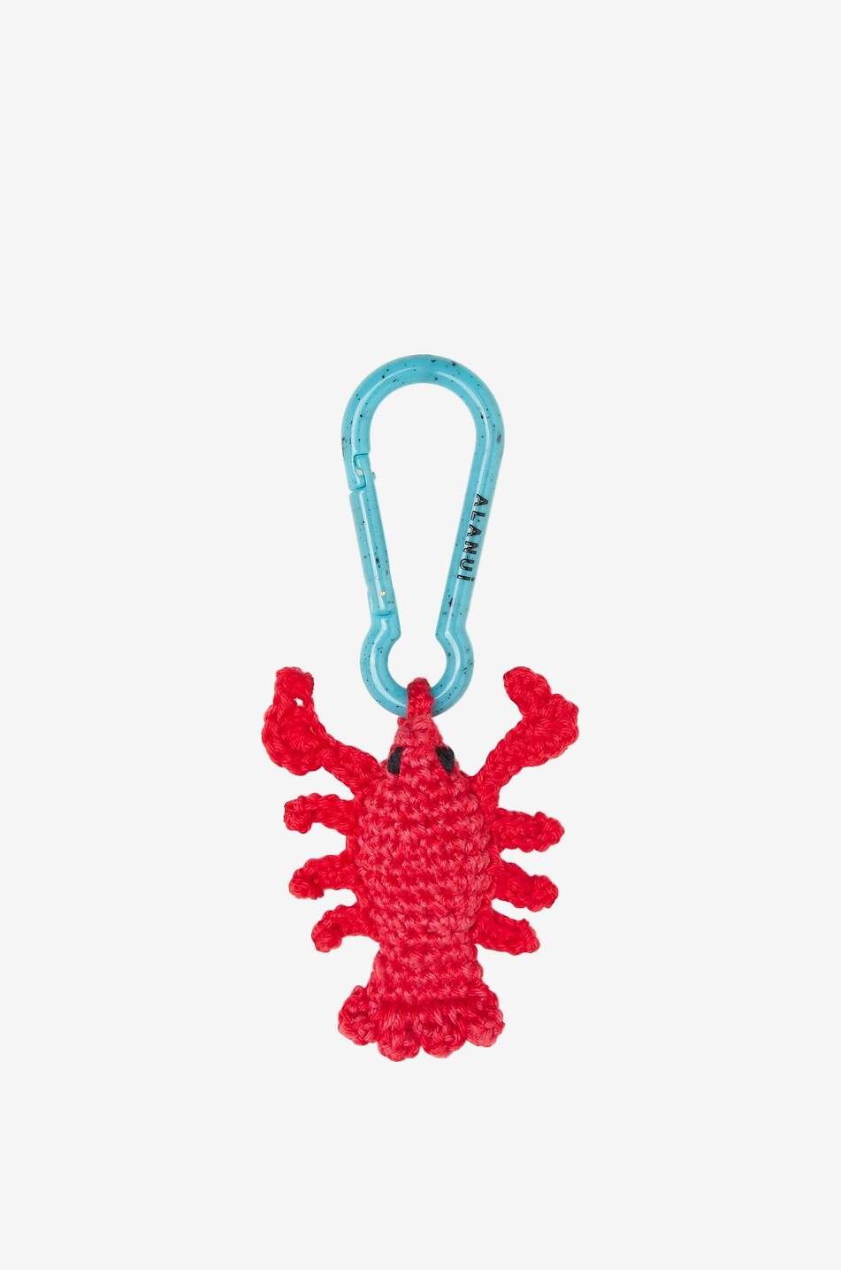 Lobster crochet cotton key holder