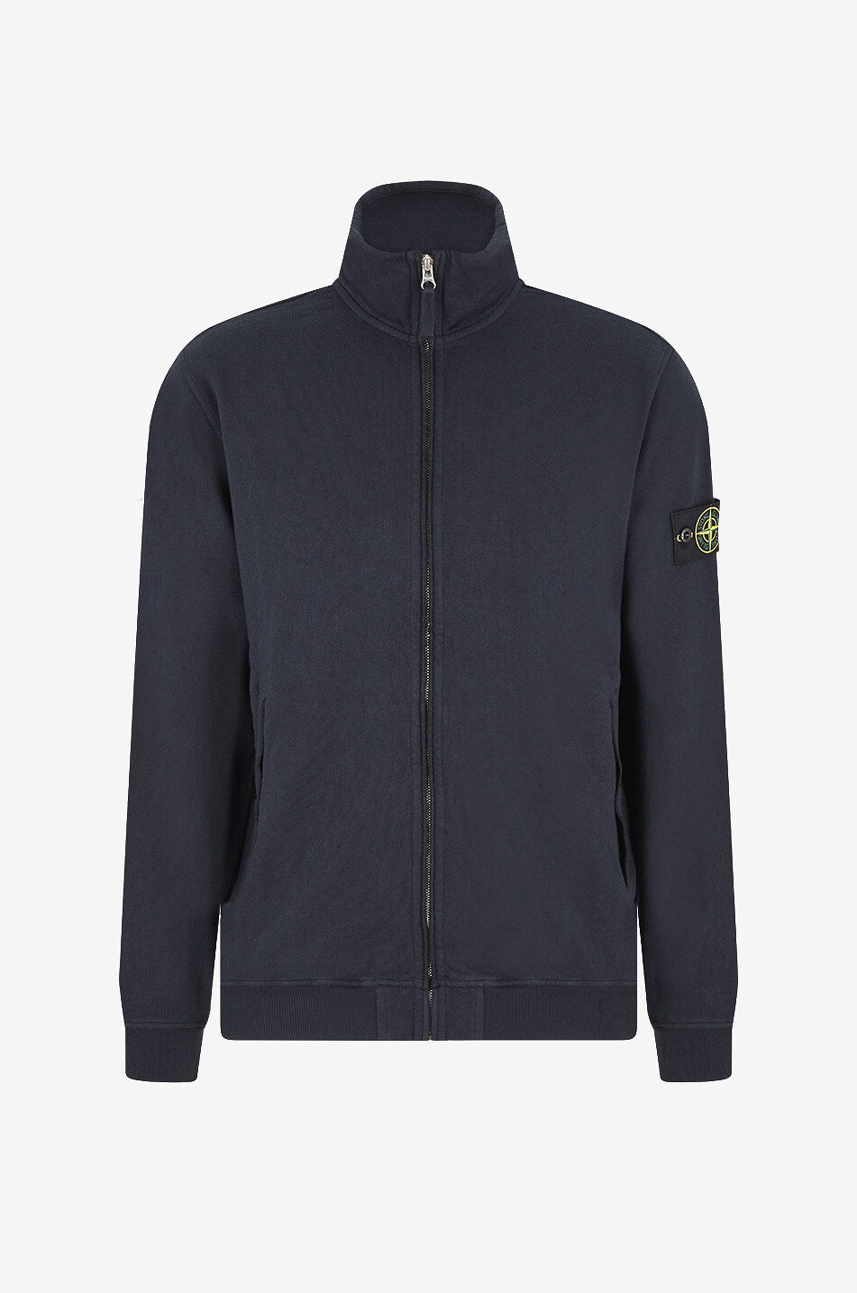 6100033 Malfilé Fleece Old Effect cotton tracksuit jacket