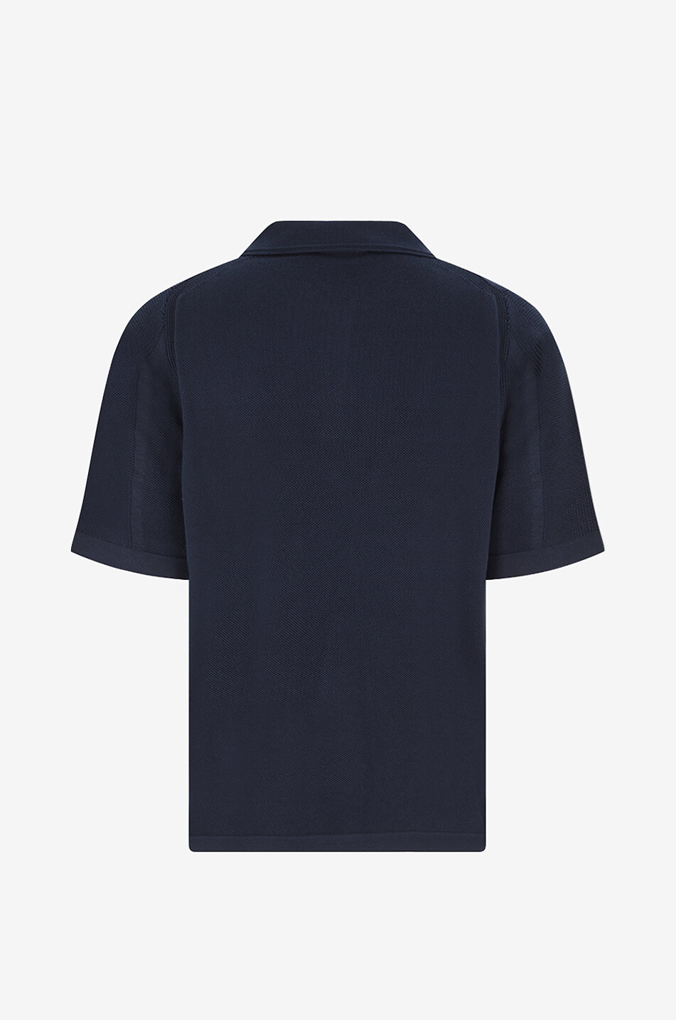 STONE ISLAND Lässiges Kurzarm-Polohemd 5100030 Micro Stitch Soft Organic Cotton Herren DUNKELBLAU 2
