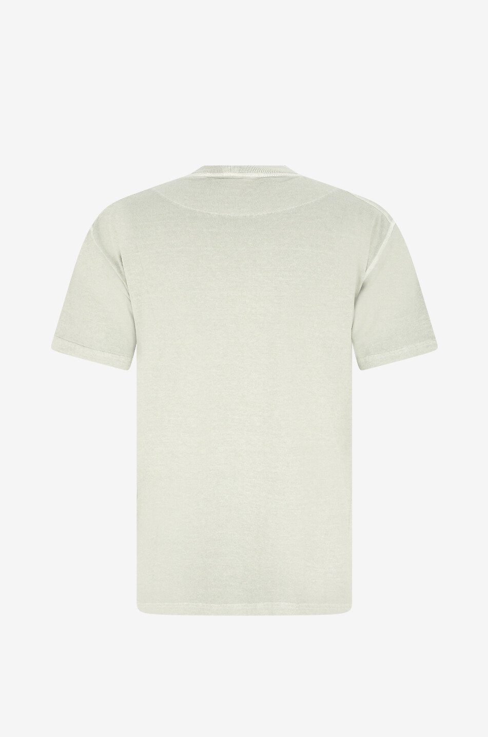 STONE ISLAND 2100026 Organic Cotton Jersey Fissato Effect short-sleeved slim fit T-shirt Men GREEN 2
