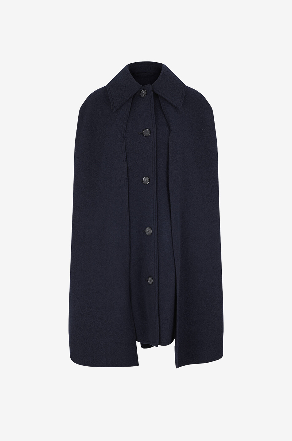 TOTEME Cape-Mantel aus Wolle Damen DUNKELBLAU 1