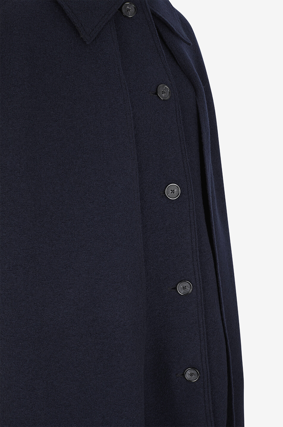 TOTEME Cape-Mantel aus Wolle Damen DUNKELBLAU 6