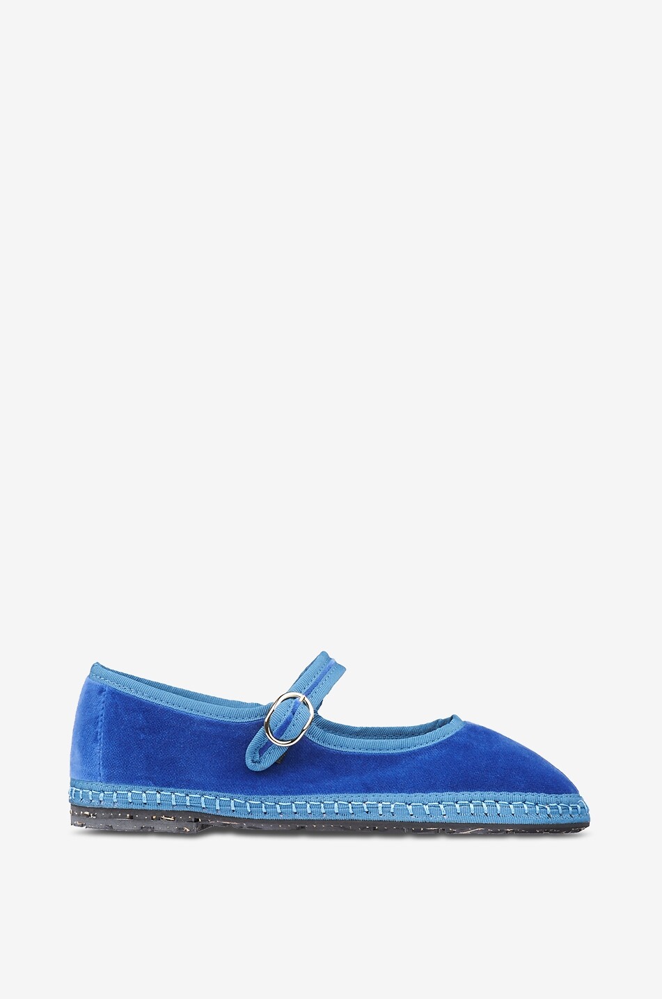 Ballerines babies en velours de coton Alexandra