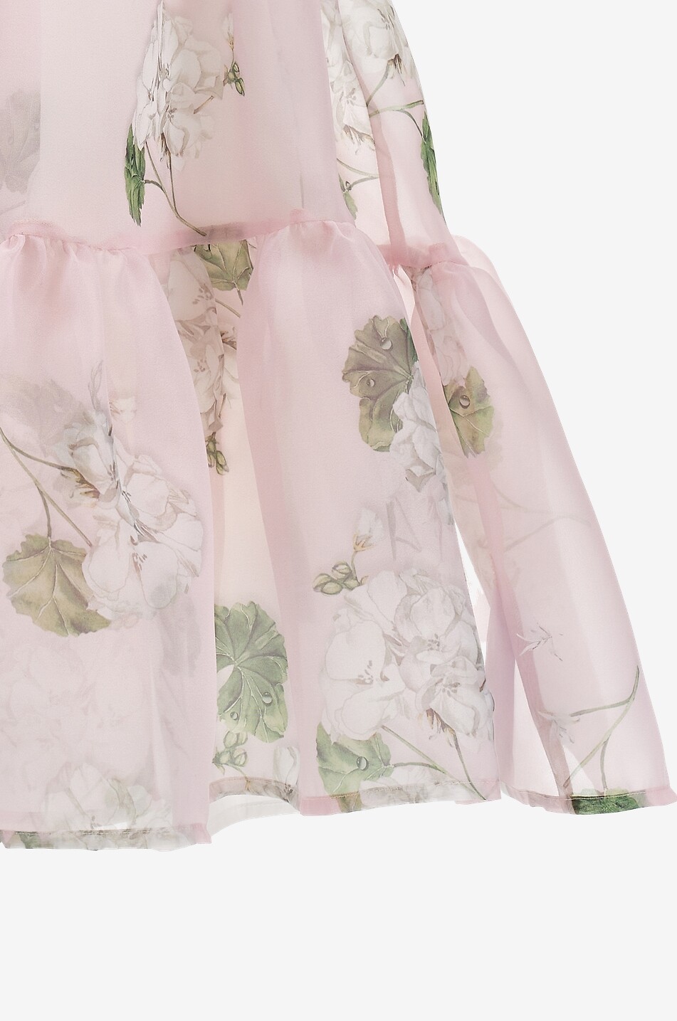 MONNALISA Mädchenkleid aus Tüll mit Rosenprint Mädchen ROSA 7