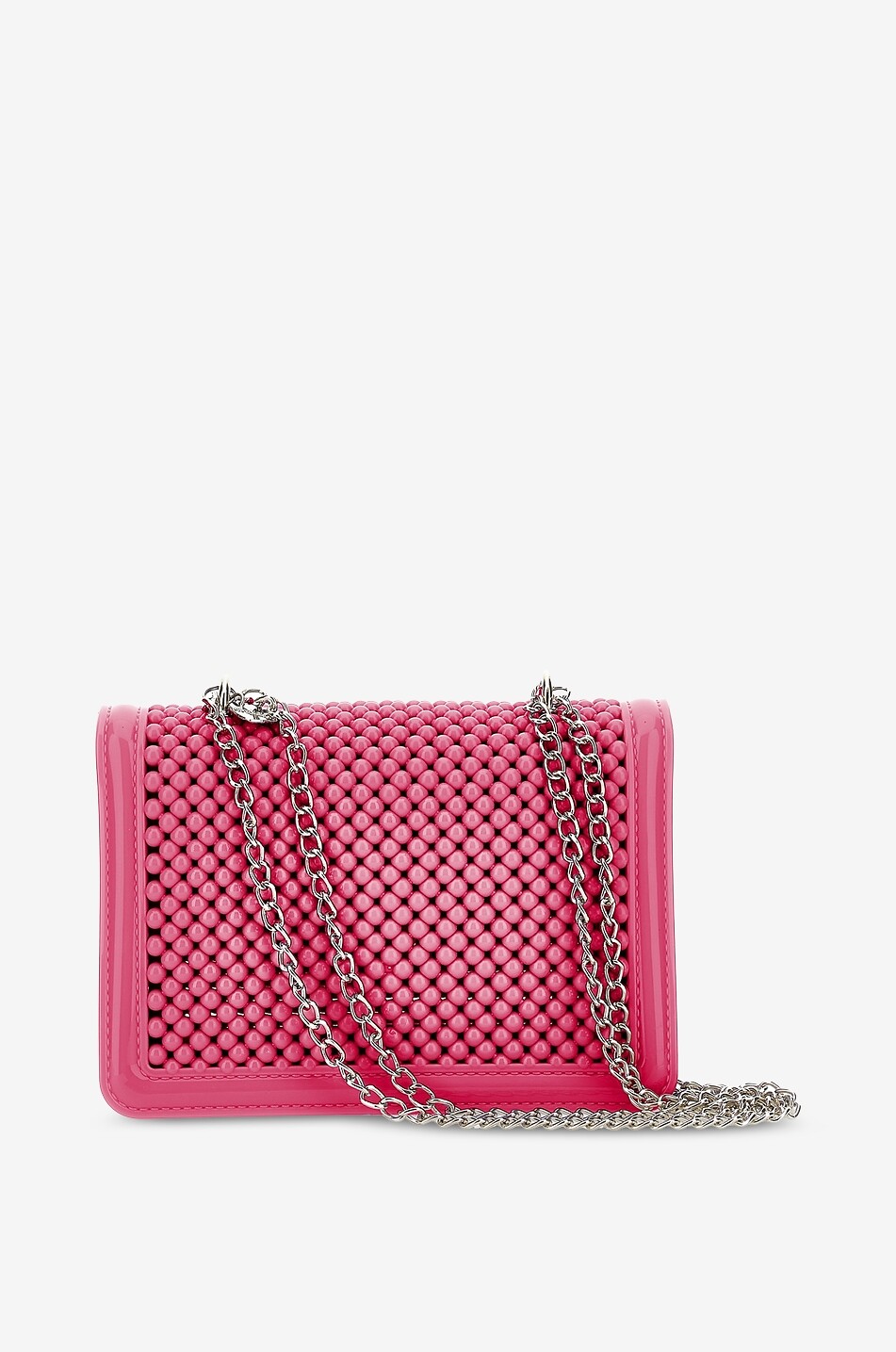 MONNALISA Embroidered beaded rectangular shoulder bag for girls Girl PINK 2