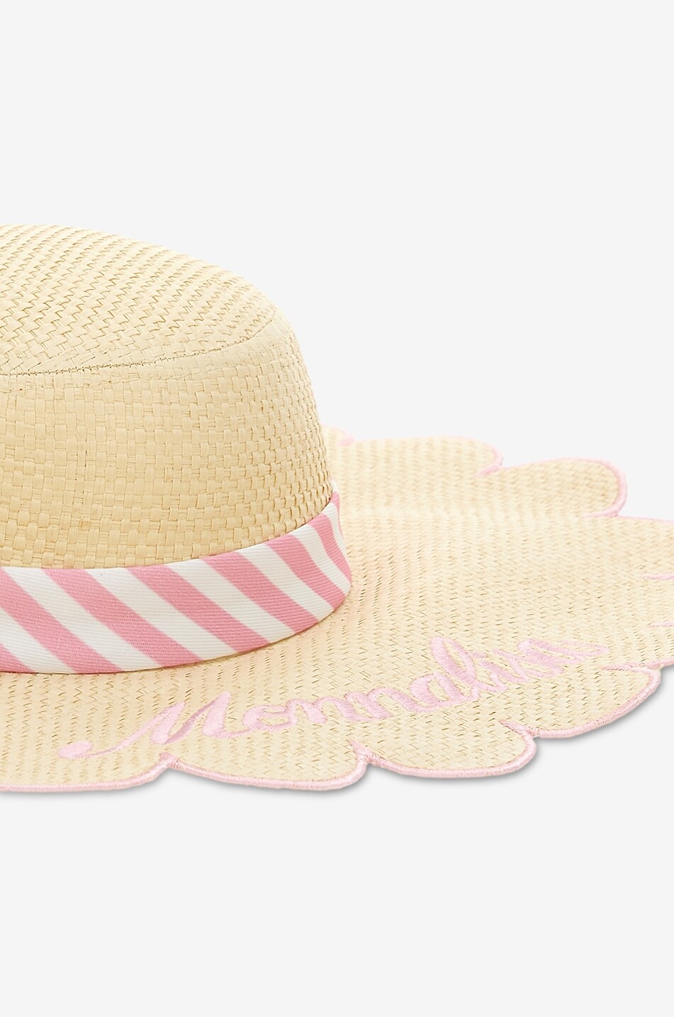 MONNALISA Mädchen-Hut aus Raffiabast mit Band Mädchen BEIGE 3