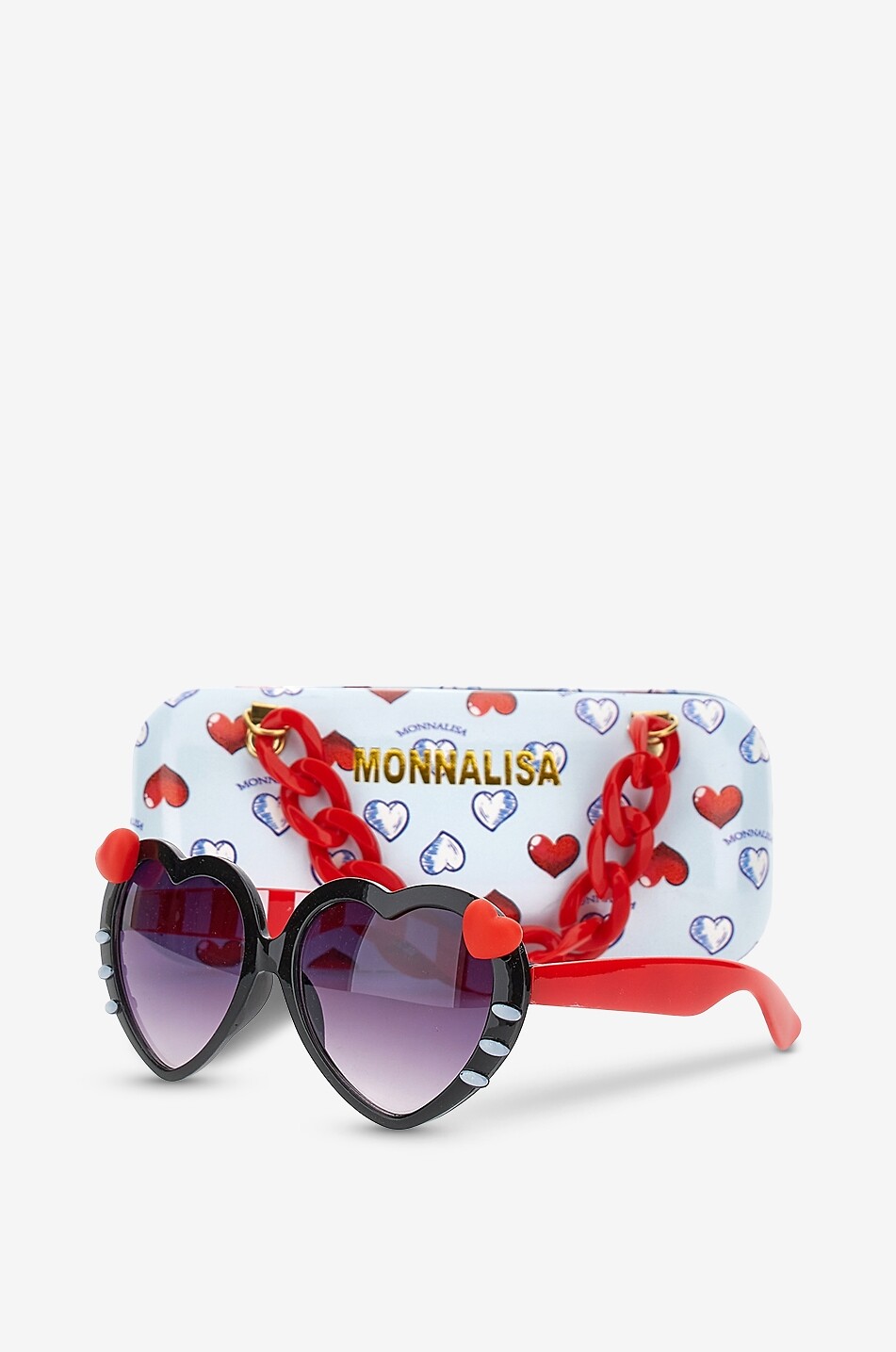 Girls' heart-shaped sunglasses