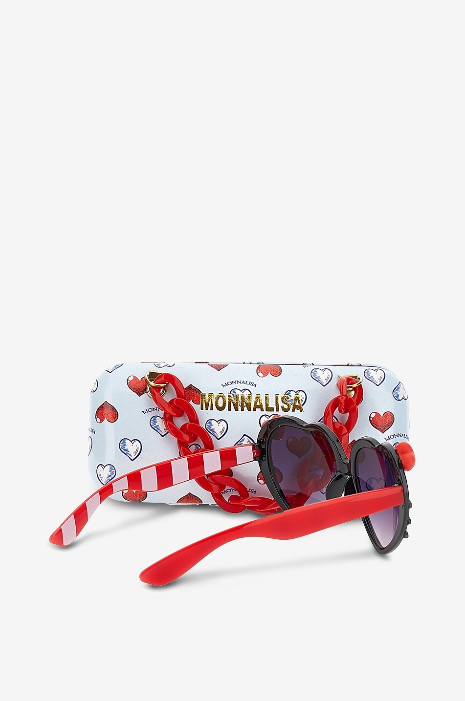 MONNALISA Girls' heart-shaped sunglasses Girl RED 2
