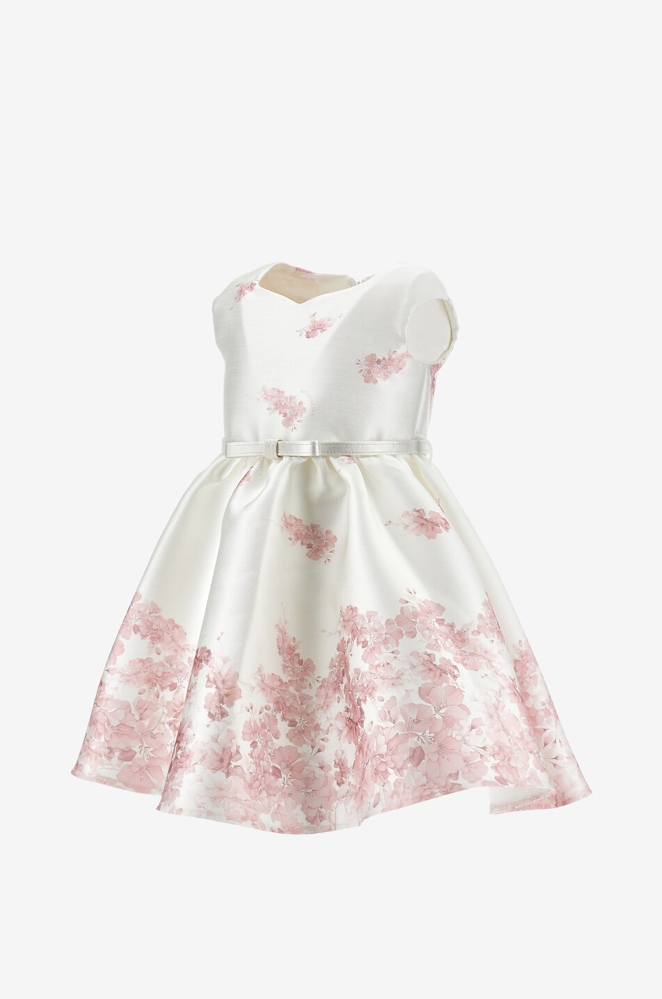 MONNALISA Baby girl's floral print twill dress Baby MULTI COLOURED 3