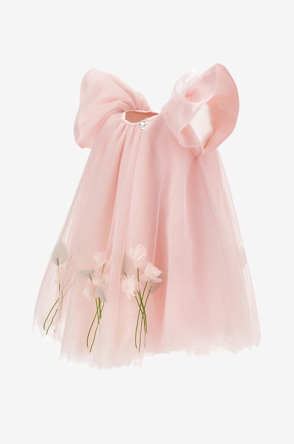 MONNALISA Robe de cérémonie en tulle à application bébé Bébé ROSE 3