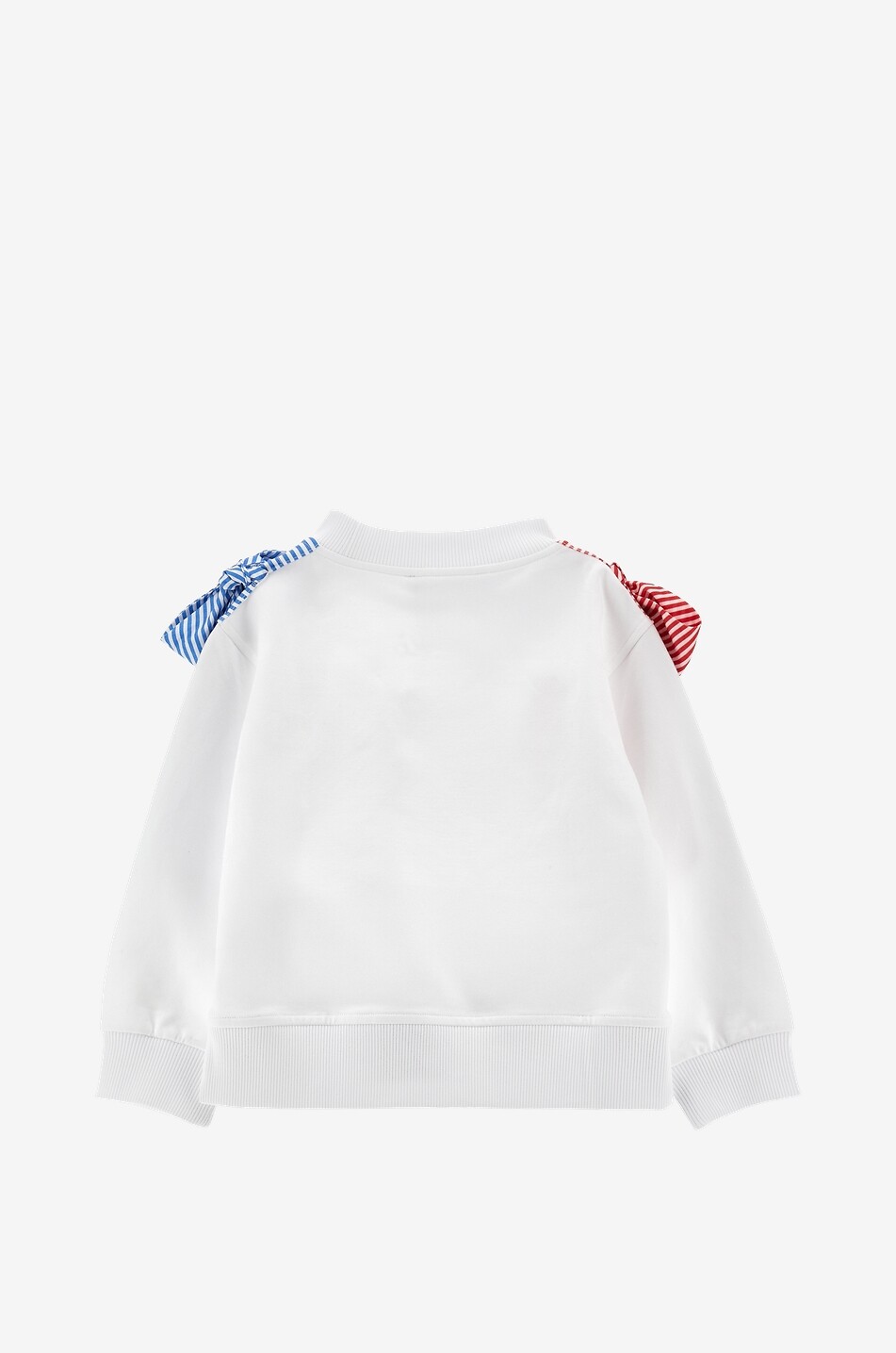 MONNALISA Sweat-shirt à col rond et nœuds fille Helly Kitty Fille BLANC 2