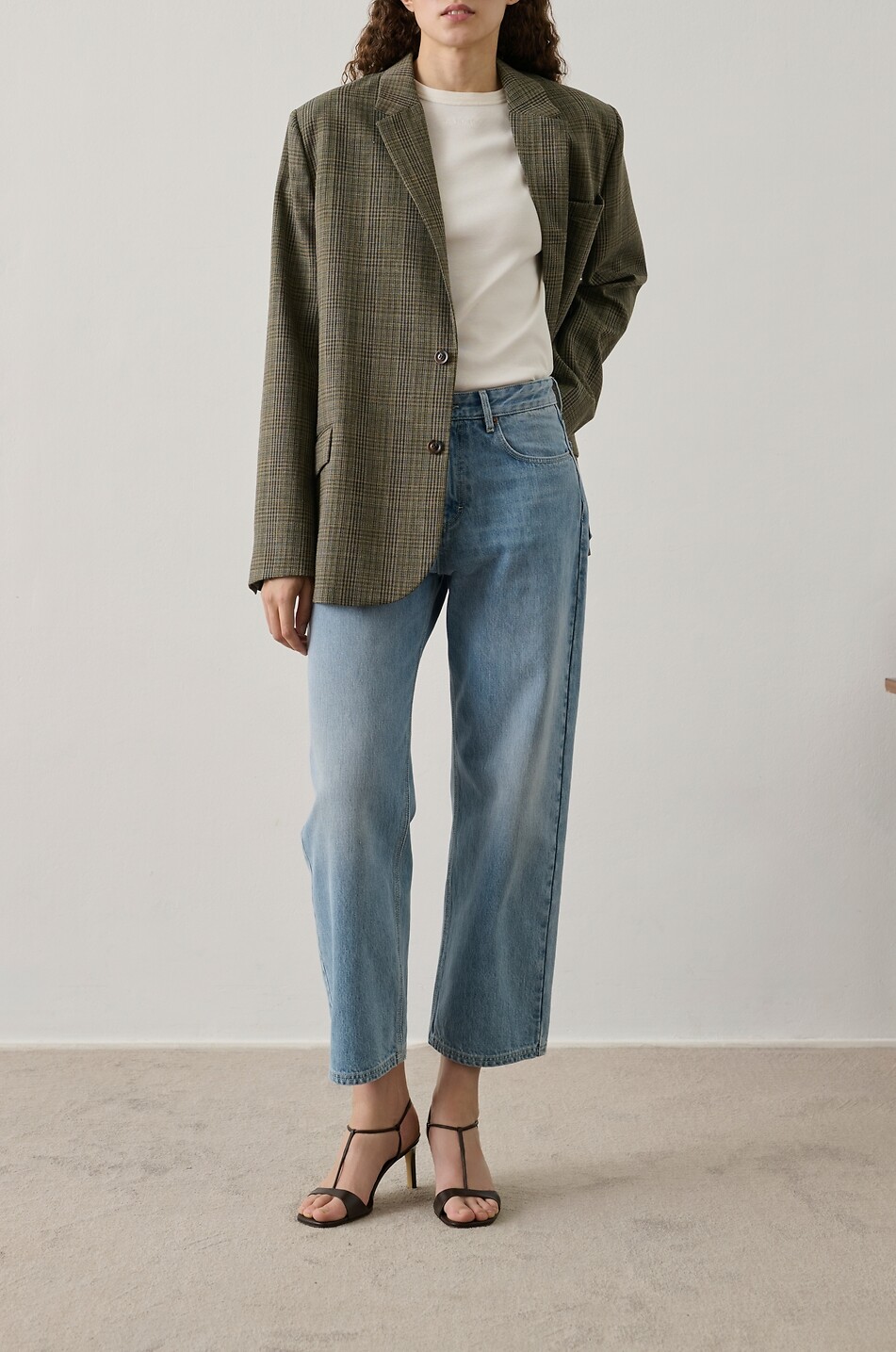 SOEUR Jean droit en coton biologique Harrison Femme BLEU CLAIR 3