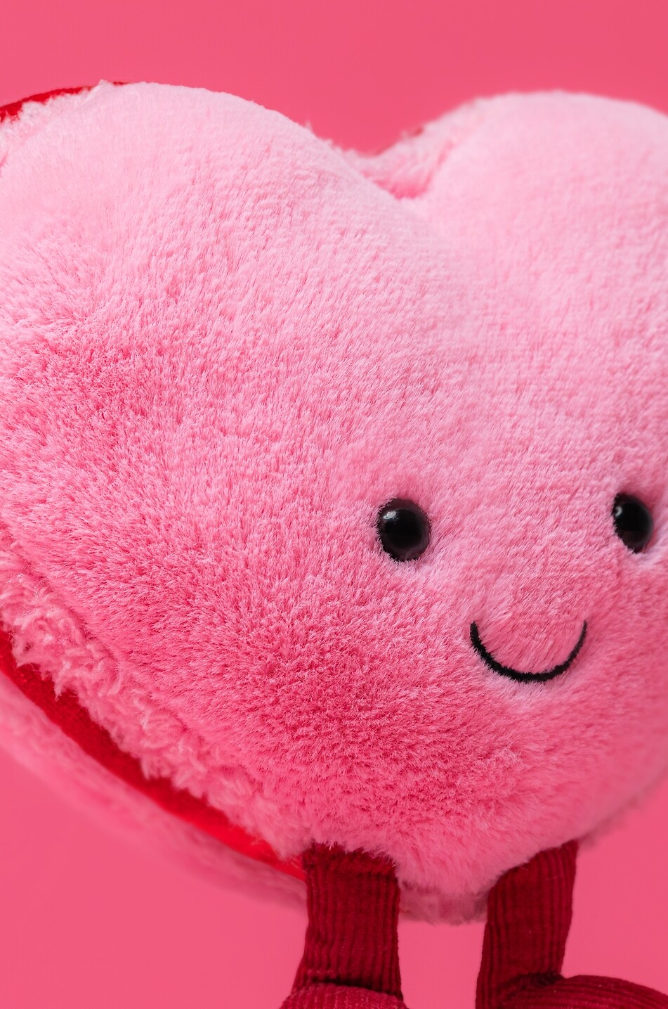JELLYCAT Amuseables Colette Heart Macaron plush toy Unisex LIGHT PINK 5