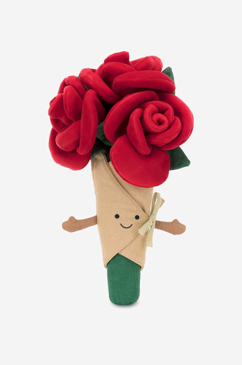 JELLYCAT Bouquet de roses en peluche Amuseables Rose Bouquet Unisexe MULTICOLORE 4