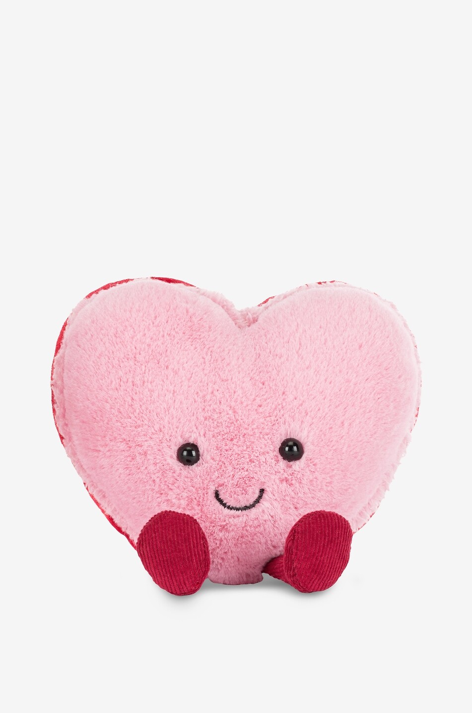 JELLYCAT Amuseables Colette Heart Macaron plush toy Unisex LIGHT PINK 7
