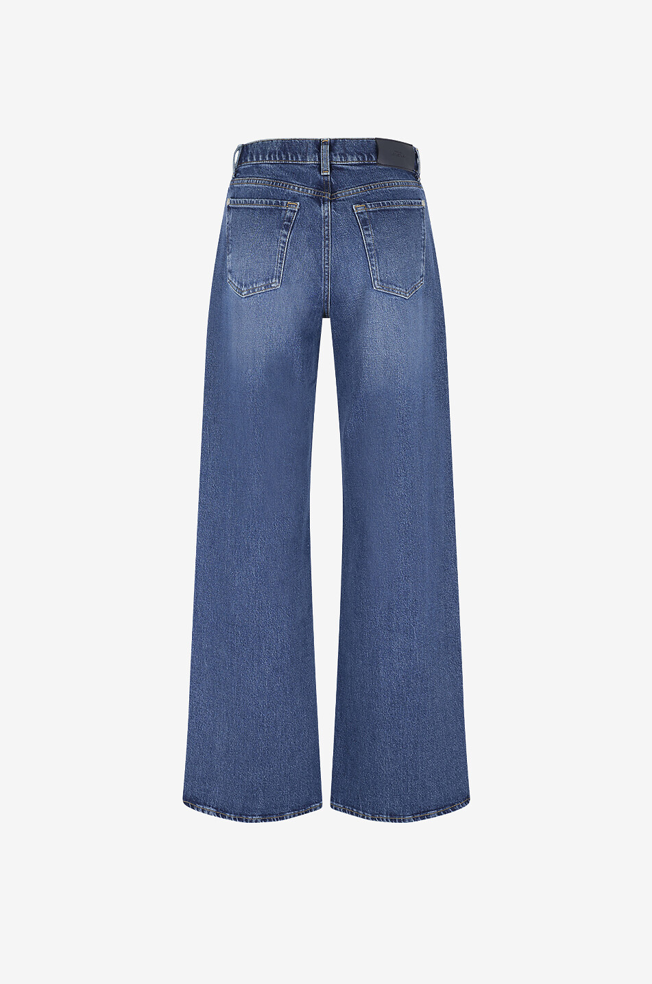 7 FOR ALL MANKIND Twisted Lotta Street Wise studded wide-leg jeans Women BLUE 2