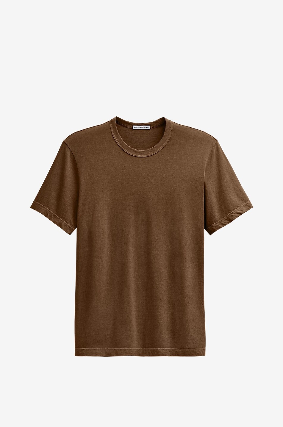 Lightweight jersey crewneck short-sleeve T-shirt