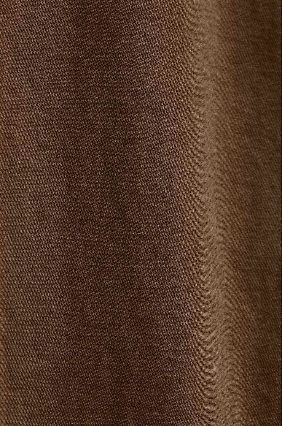 JAMES PERSE Lightweight jersey crewneck short-sleeve T-shirt Men BROWN 2