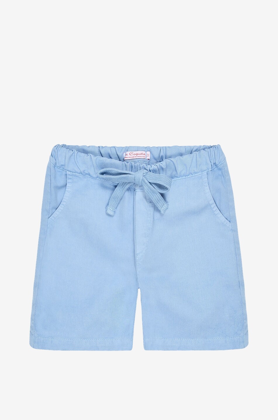 LA COQUETA Jungen-Shorts aus Baumwoll-Canvas Cortino Junge BLAU 1