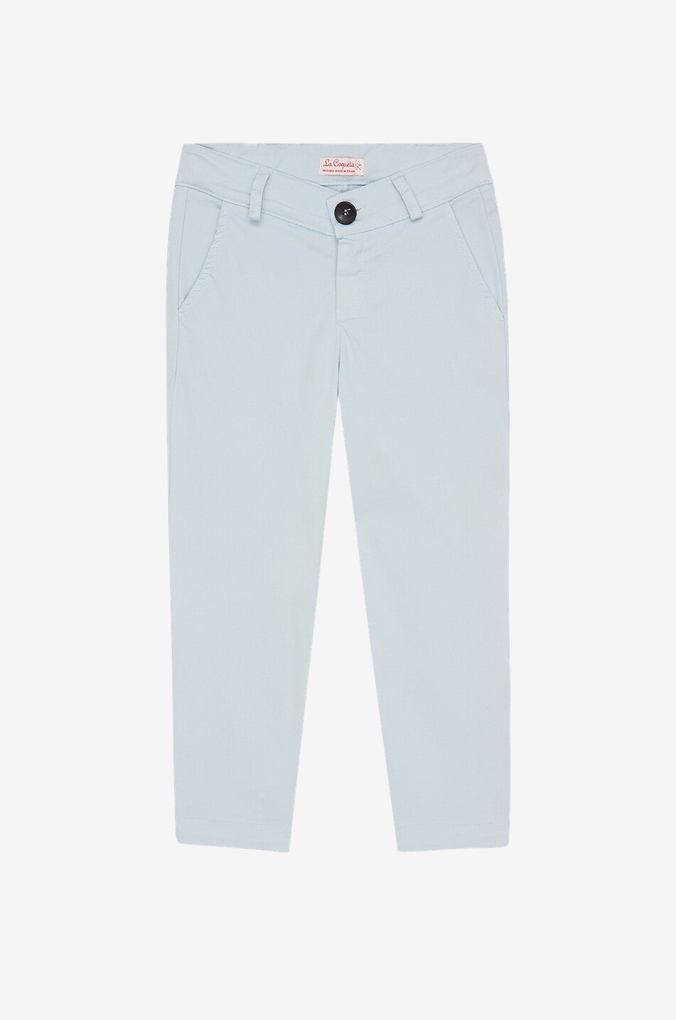 LA COQUETA Gerade Hose aus Baumwolle für Jungen Elio Junge HELLBLAU 1