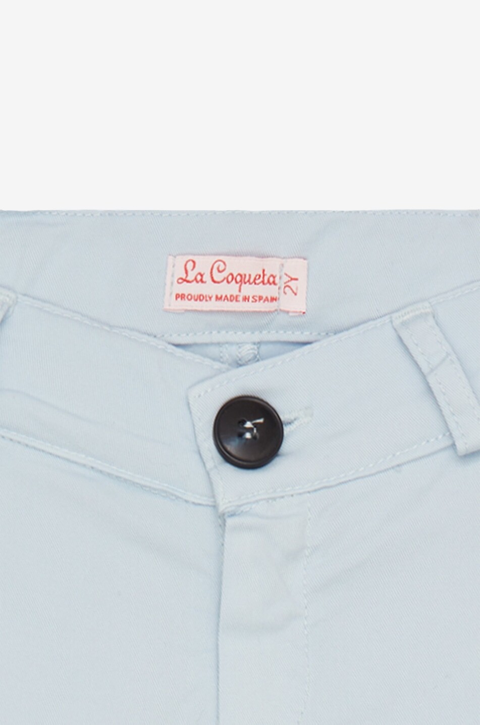 LA COQUETA Gerade Hose aus Baumwolle für Jungen Elio Junge HELLBLAU 4
