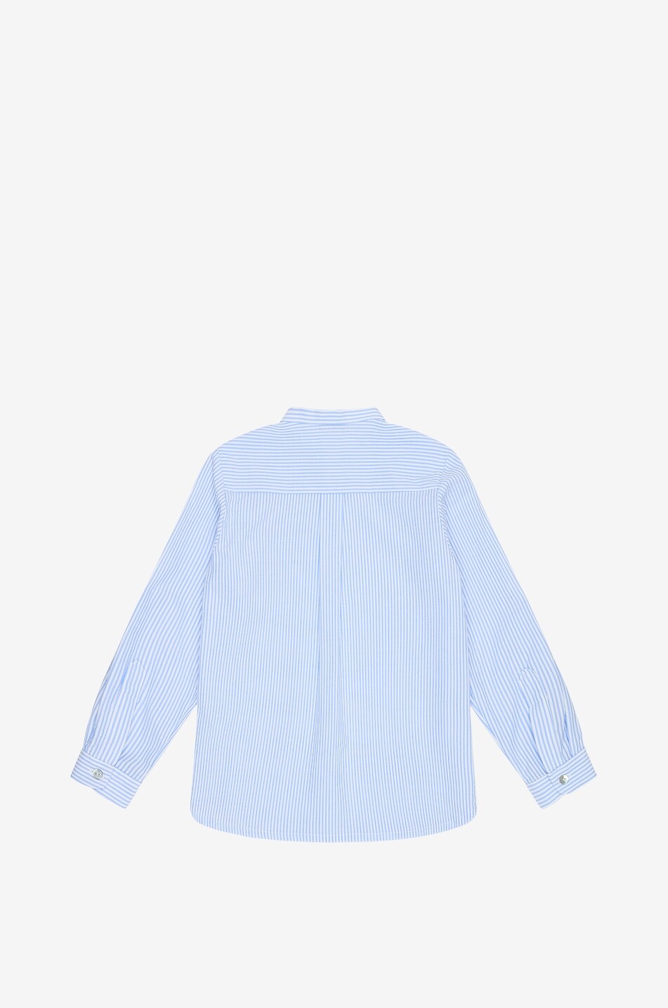 LA COQUETA Mateo boy's striped cotton shirt Boy LIGHT BLUE 2