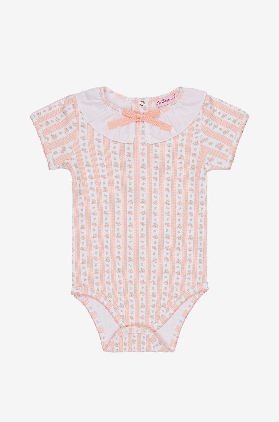 Body bébé en jersey de coton imprimé Belle