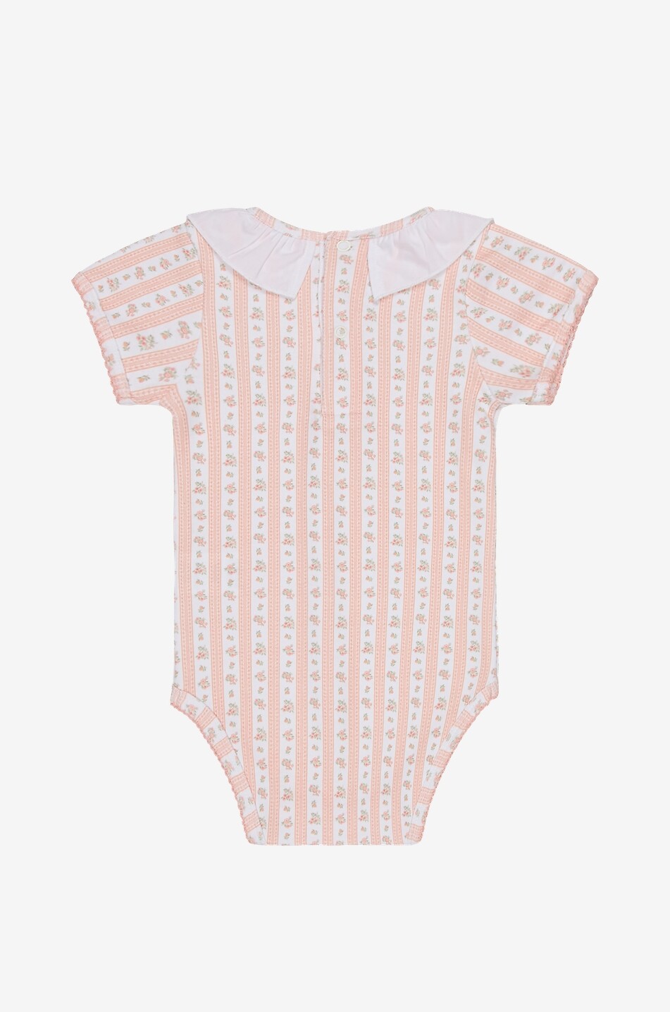 LA COQUETA Body bébé en jersey de coton imprimé Belle Bébé ROSE CLAIR 2