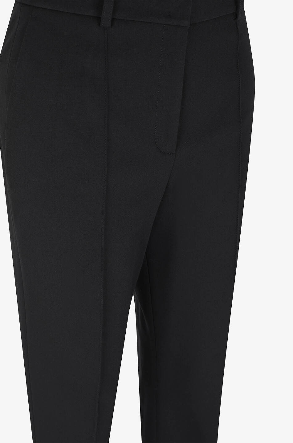 AKRIS PUNTO Slim-Fit-Hose aus Viskose Ferry Damen SCHWARZ 3