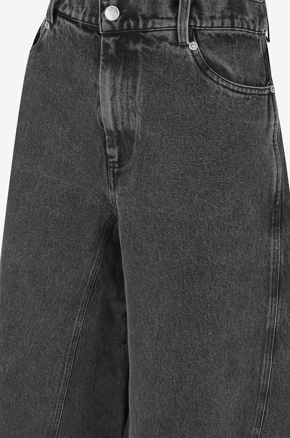 SEA Lyssa cotton denim culottes Women BLACK 8