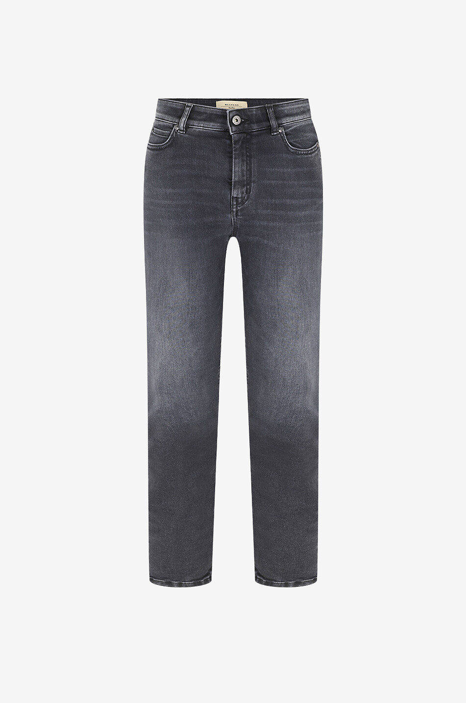 WEEKEND MAX MARA Sauna faded skinny fit jeans Women BLACK 1