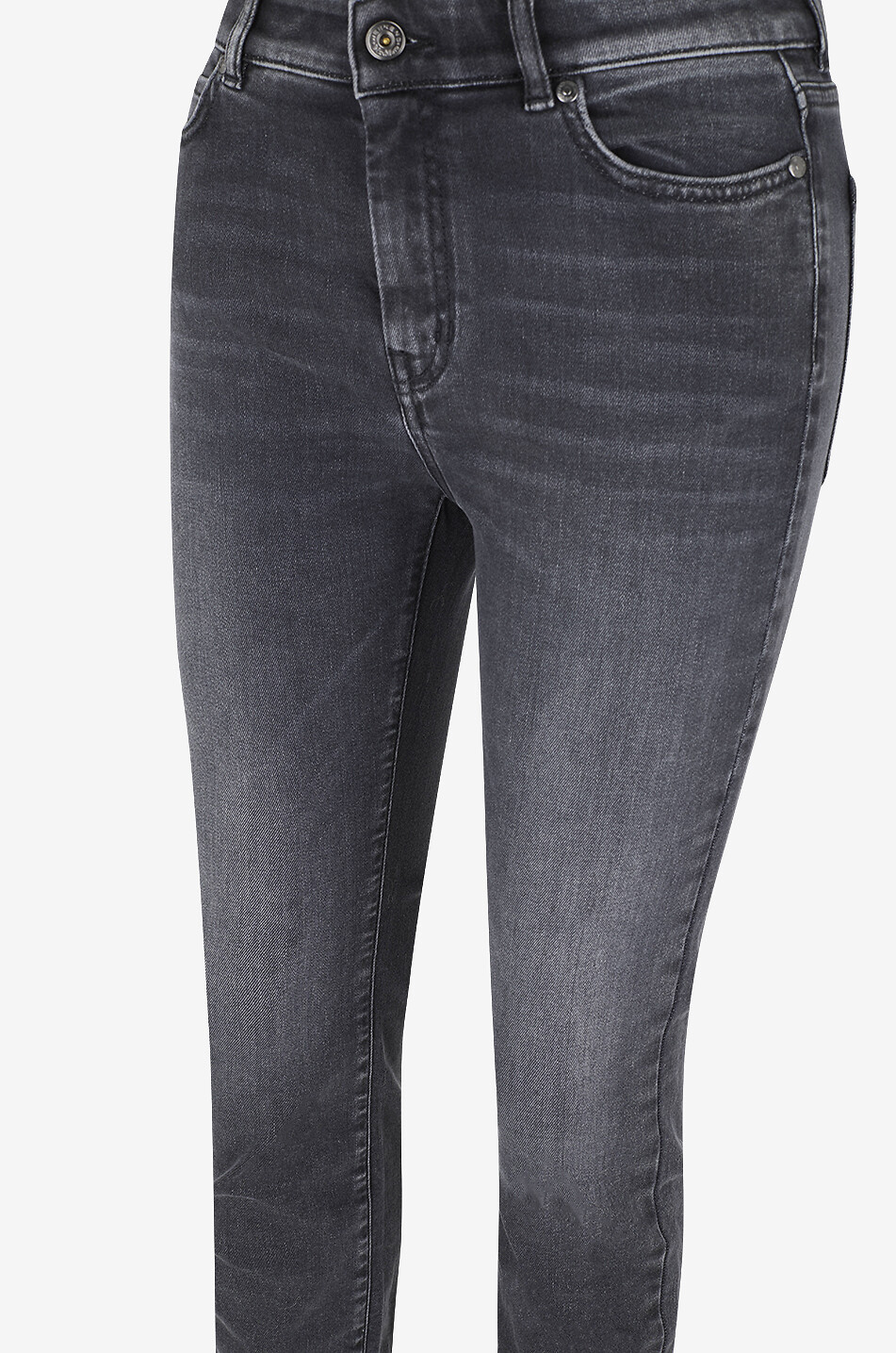 WEEKEND MAX MARA Sauna faded skinny fit jeans Women BLACK 3