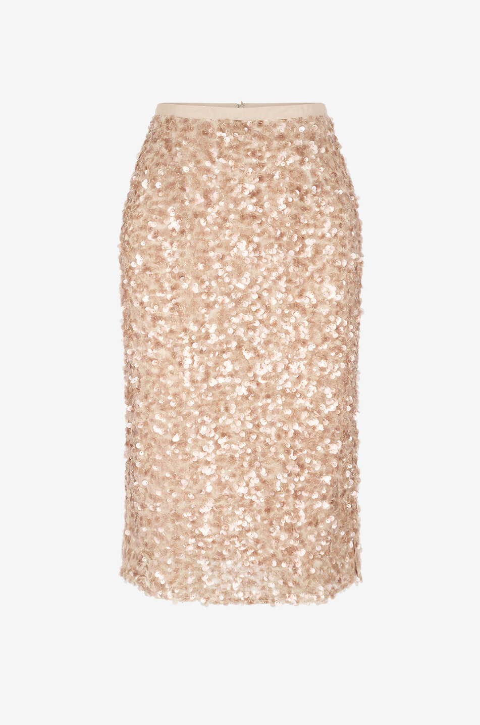Occhio sequined tulle pencil skirt