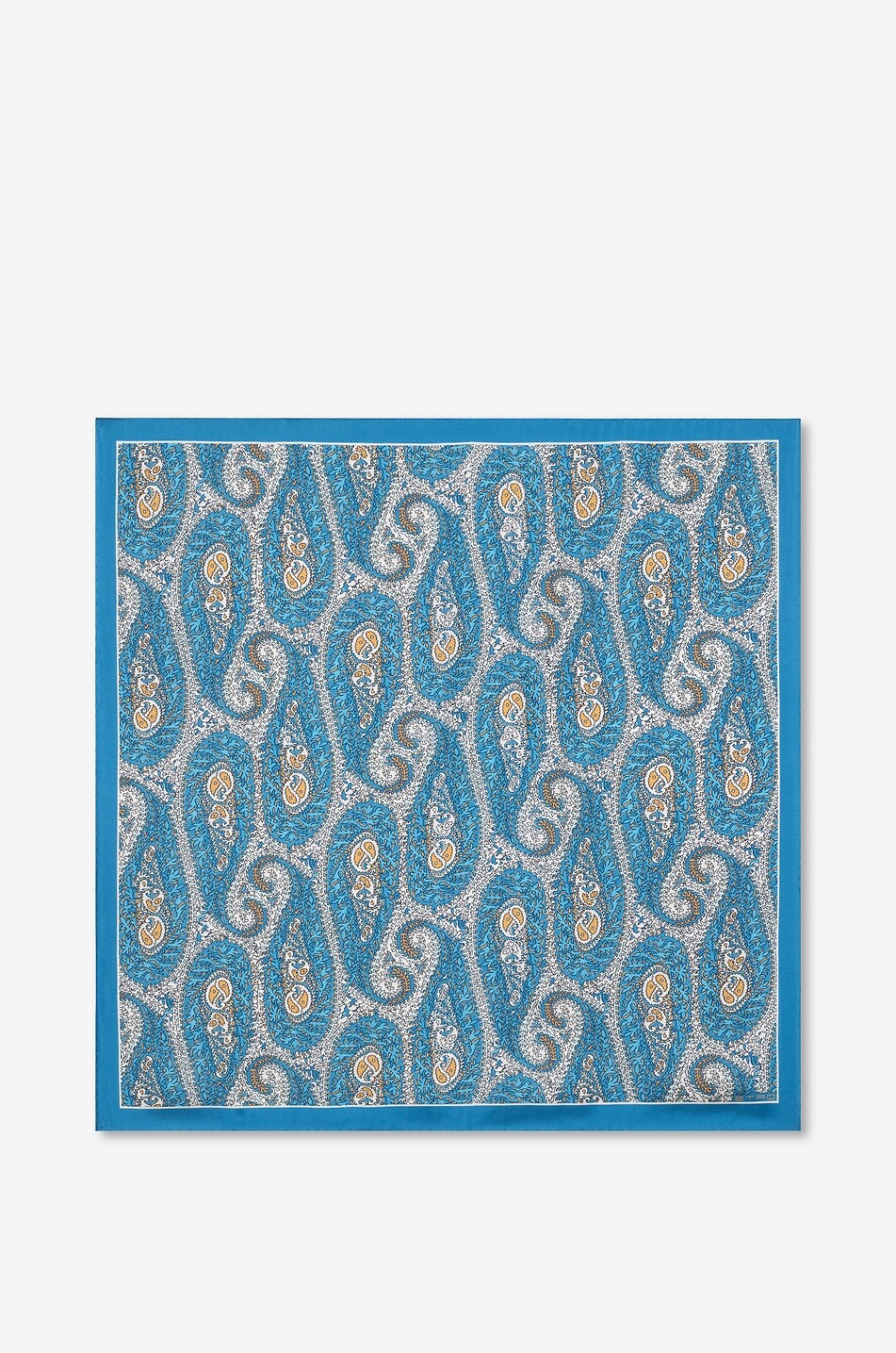 ETRO Foulard carré en soie imprimé paisley Turandot Femme MULTICOLORE 1