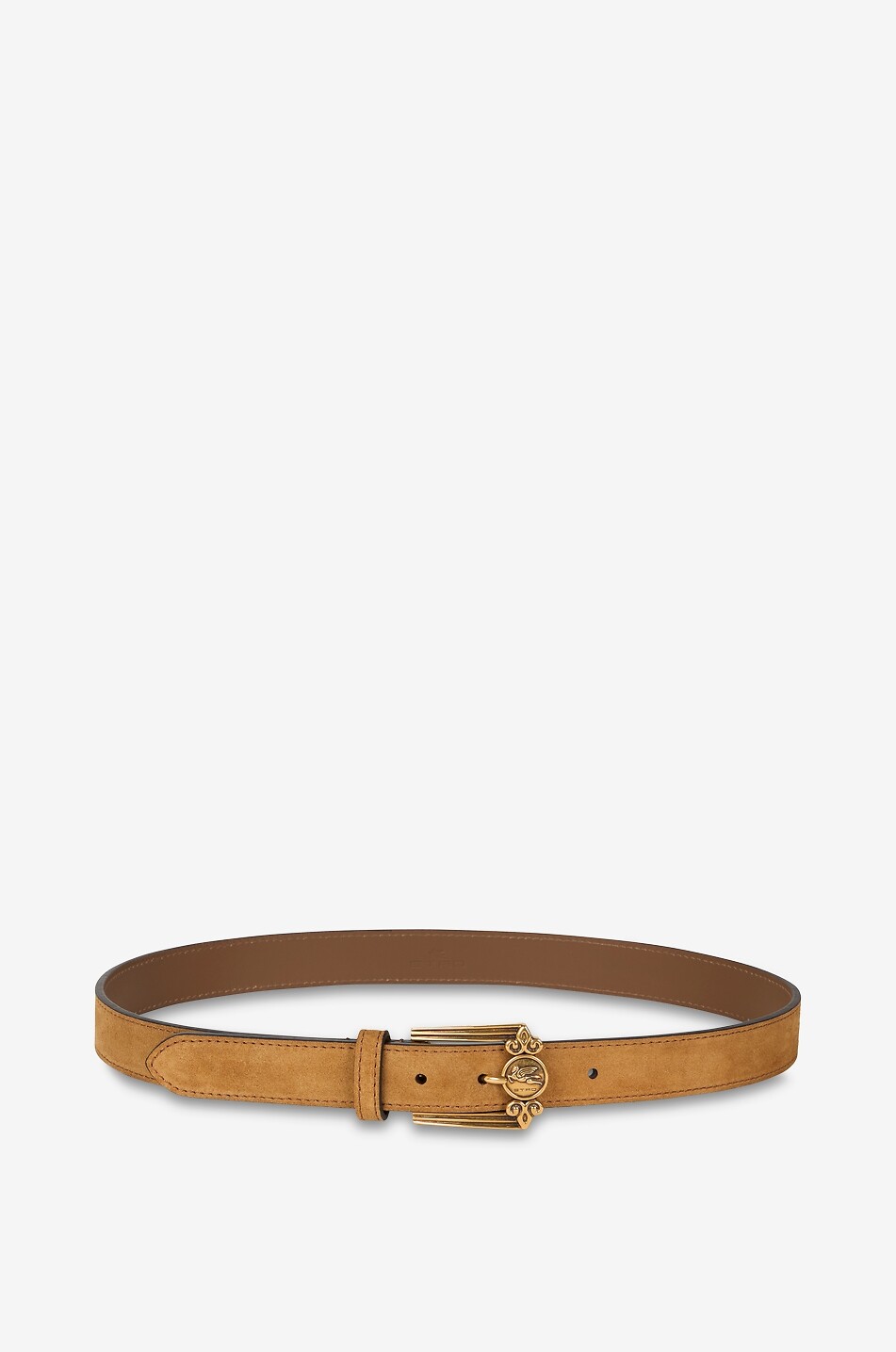 Ceinture en daim à boucle Pegaso - 3 cm