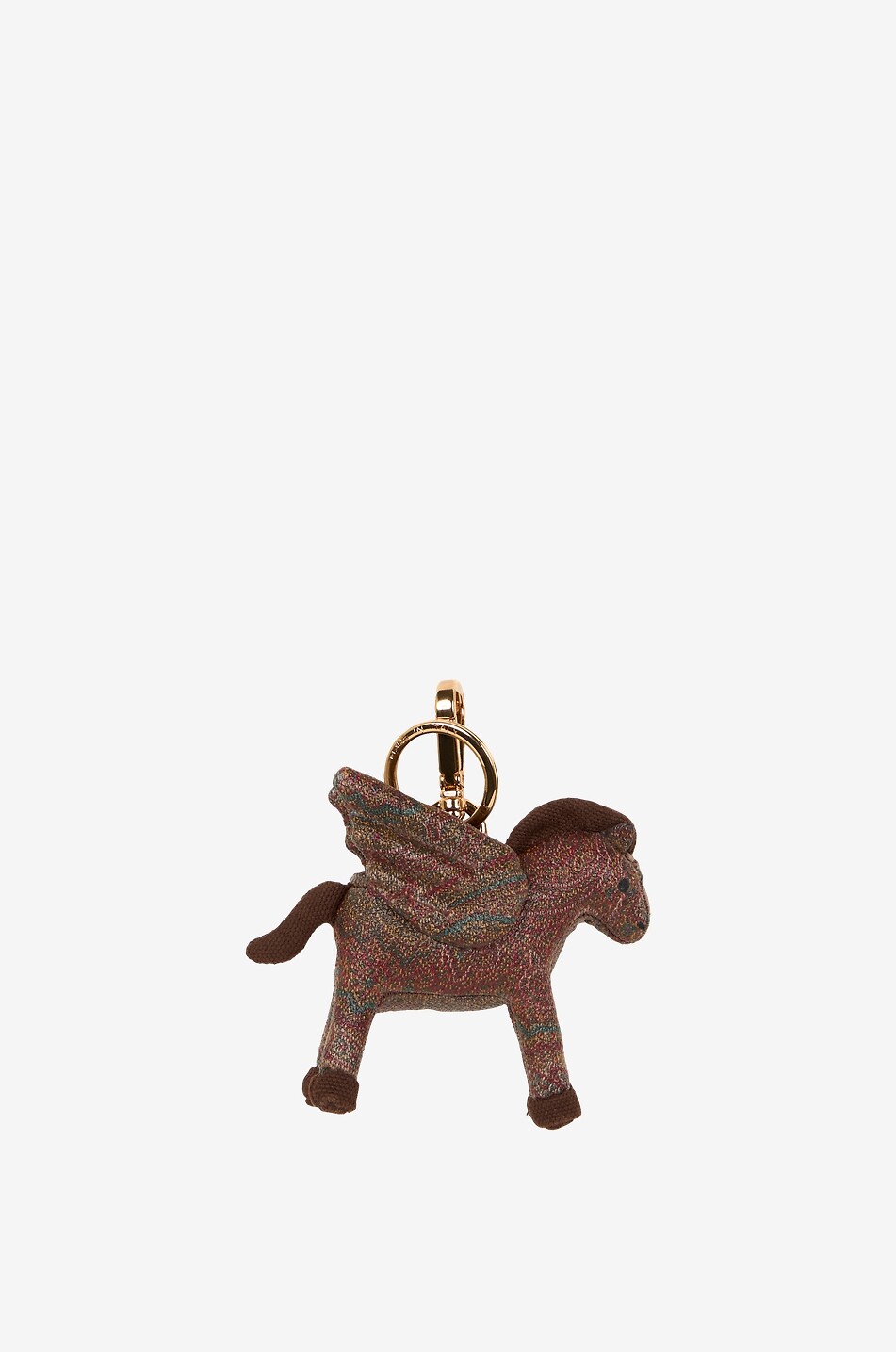 ETRO Charm pour sac à main en jacquard enduit Pegaso Arnica Femme MULTICOLORE 1