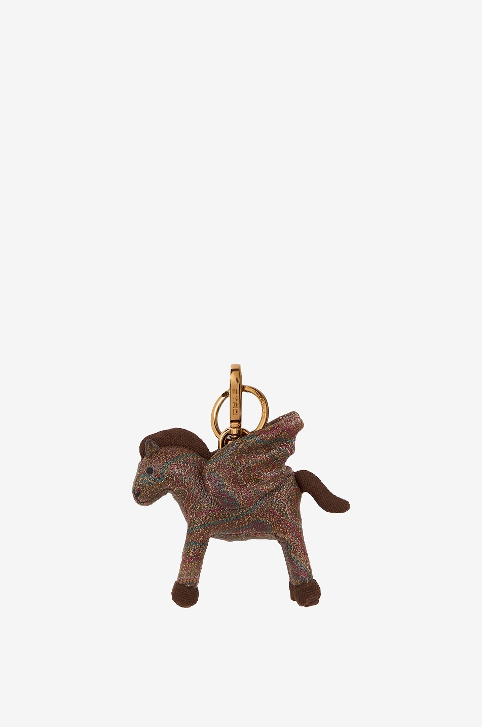 ETRO Charm pour sac à main en jacquard enduit Pegaso Arnica Femme MULTICOLORE 2