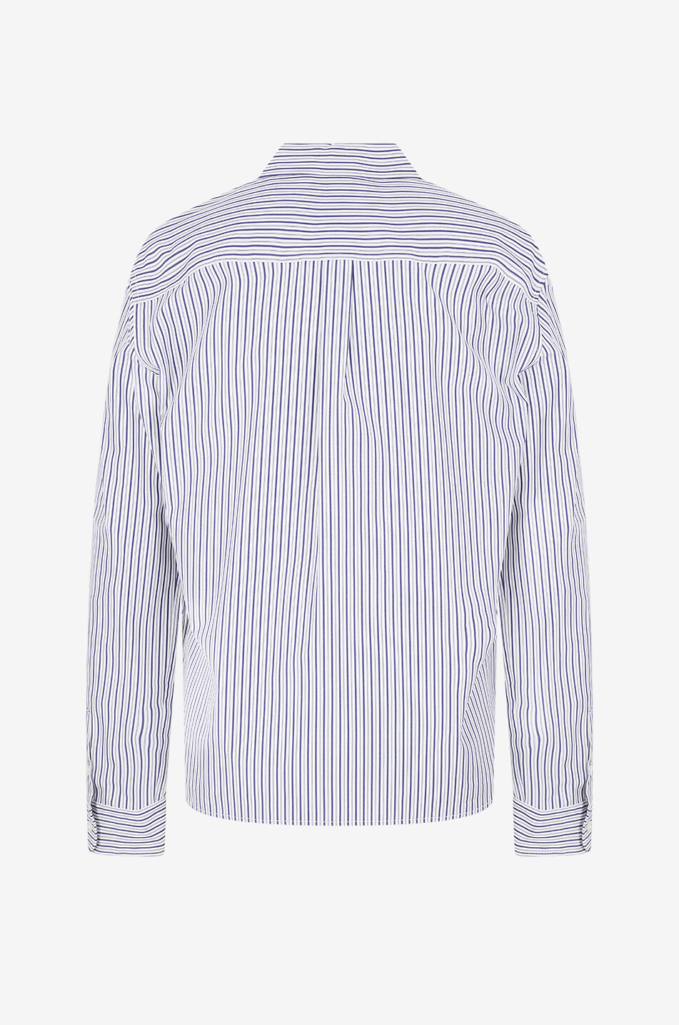 WEEKEND MAX MARA Bahamas longsleeved cotton poplin shirt Women DARK BLUE 2