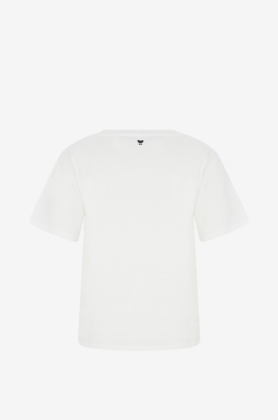 WEEKEND MAX MARA West embroidered cotton short-sleeved T-shirt Women WHITE 2
