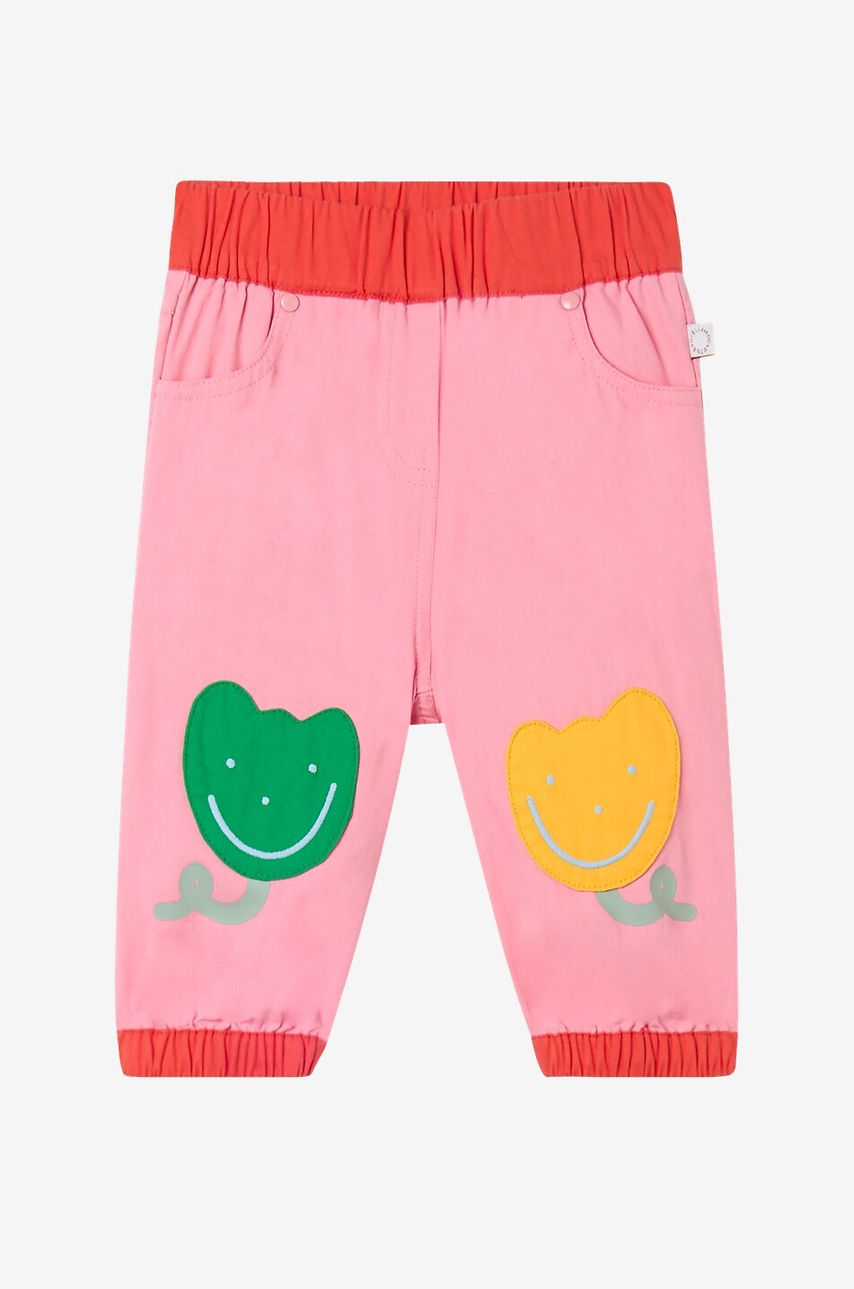 Tulips baby cotton trousers