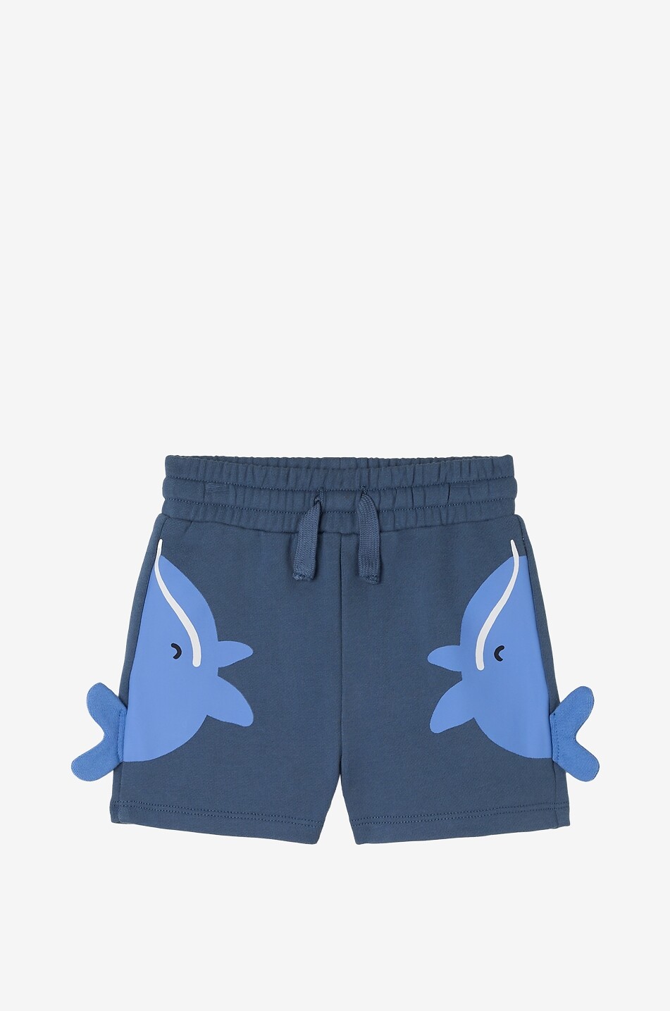 Whales baby sweat shorts