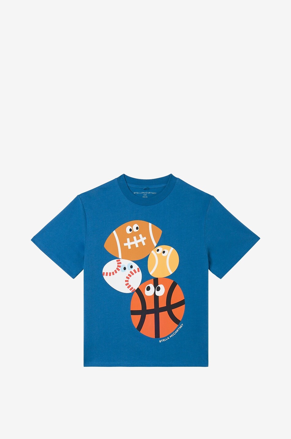 STELLA McCARTNEY KIDS T-shirt à manches courtes garçon Ball Sports Garçon BLEU 1