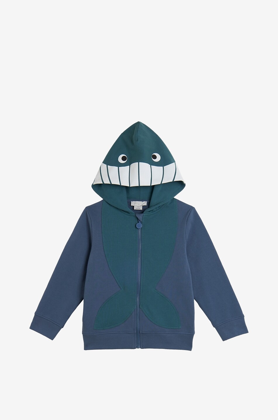 STELLA McCARTNEY KIDS Sweat-shirt zippé à capuche garçon Whale Garçon BLEU 1